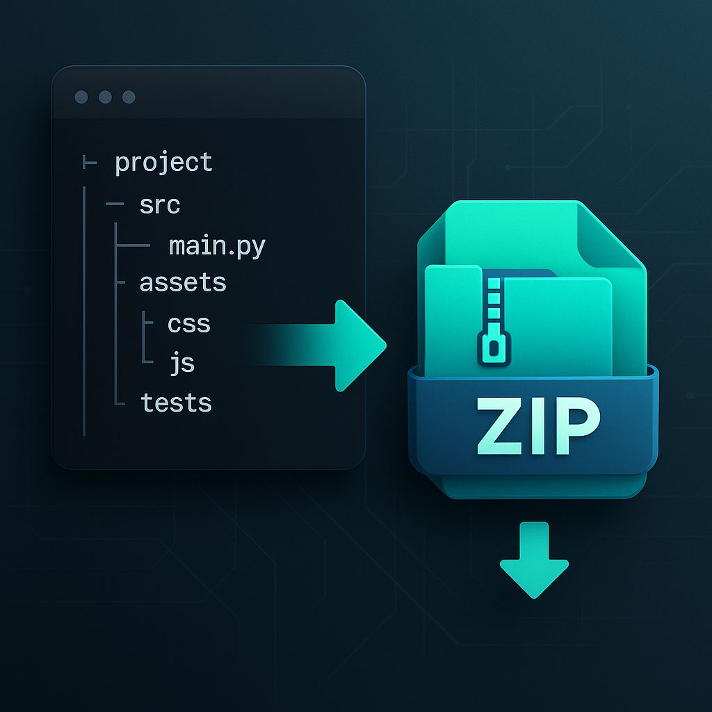 File Tree to ZIP Automation